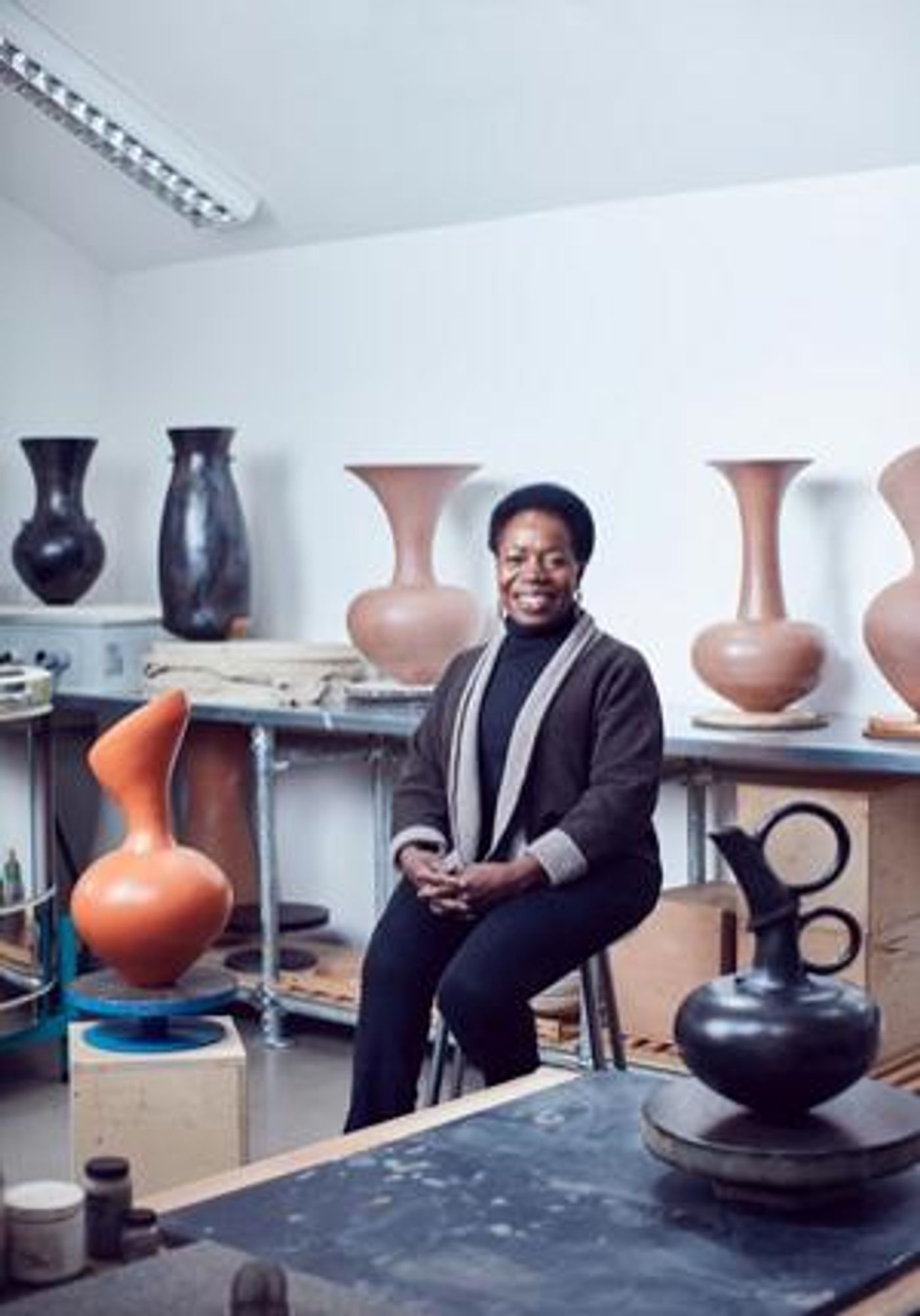 Dame Magdalene Odundo Featured In Largest Ever North American Exhibition Of Her Work At Gardiner Museum  Image