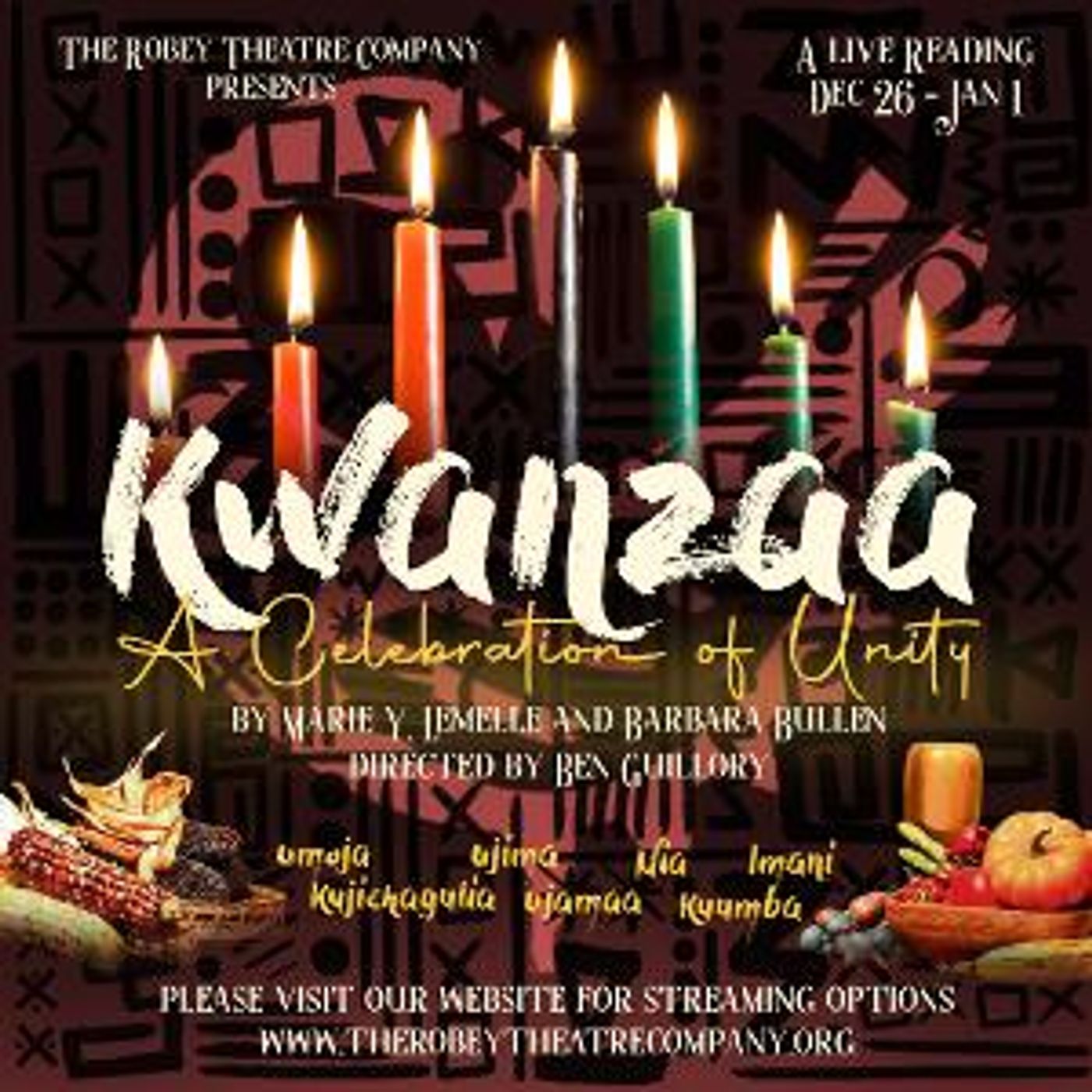 KWANZAA: A CELEBRATION OF UNITY Debuts December 26  Image