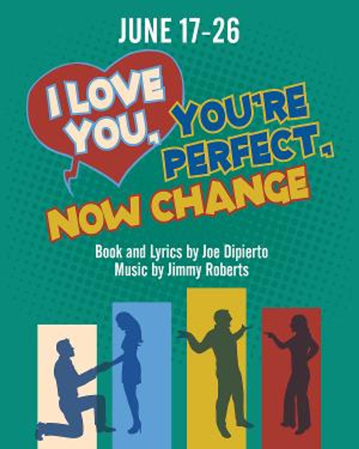 I LOVE YOU, YOU'RE PERFECT, NOW CHANGE to be Presented at Greenbrier Valley Theatre  Image