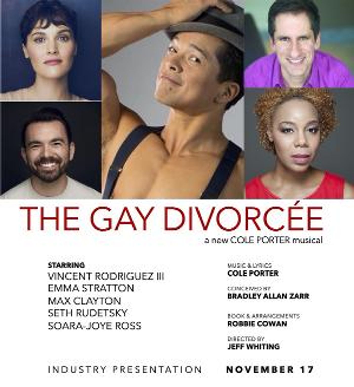 New Cole Porter Musical THE GAY DIVORCEE in Development Starring Vincent Rodriguez III and Seth Rudetsky  Image