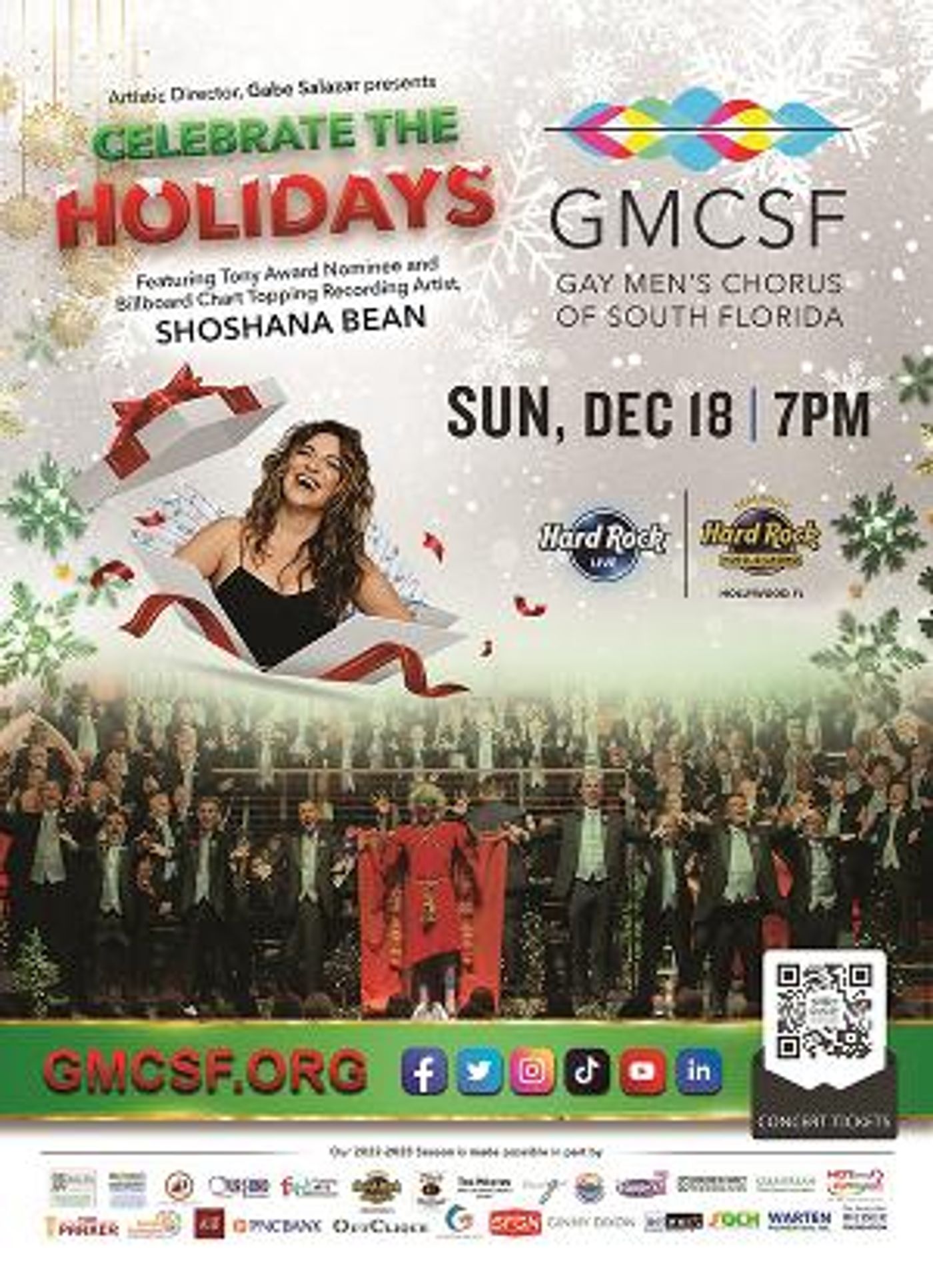 Shoshana Bean Joins The Gay Men's Chorus Of South Florida at Hard Rock Live Next Month  Image