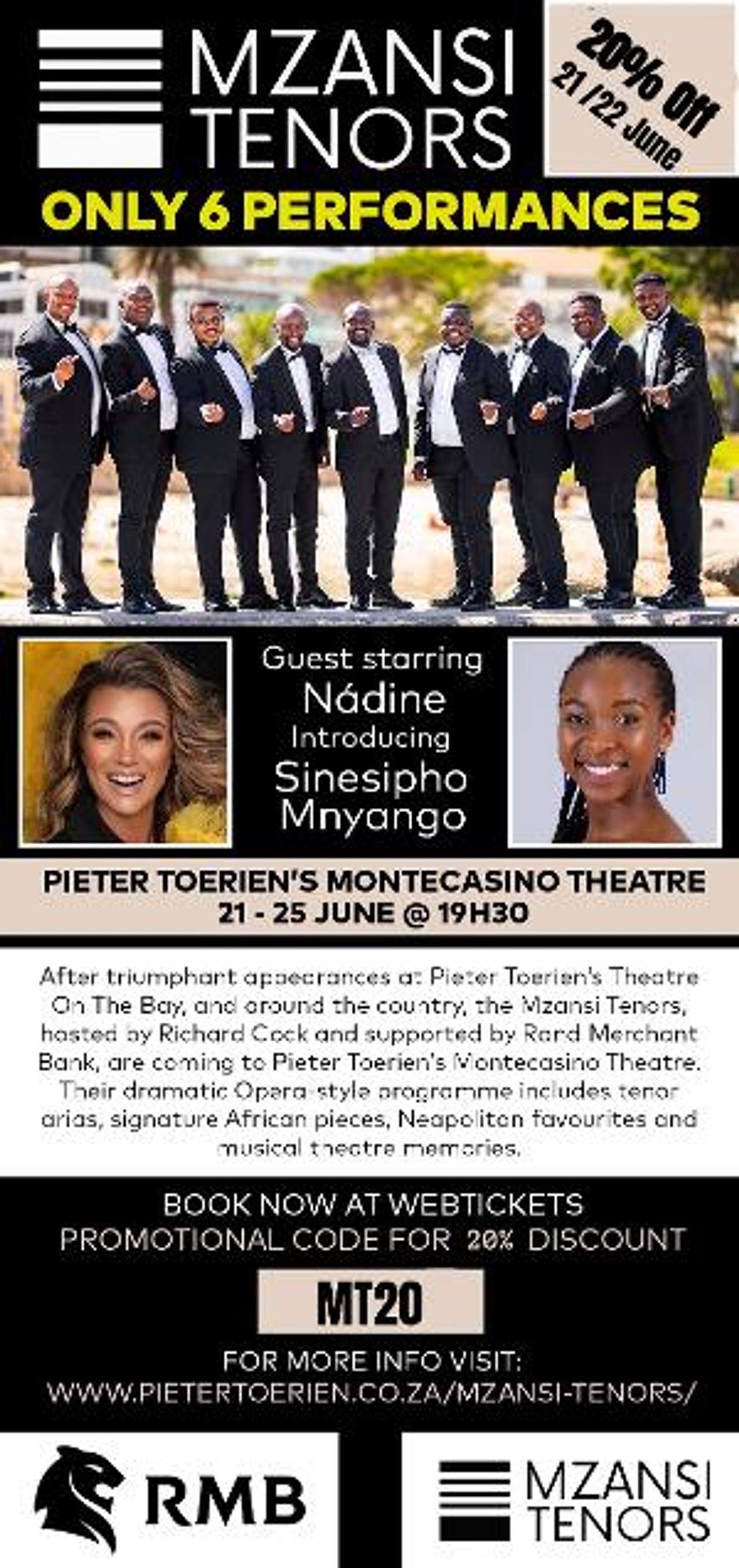 Mzanzi Tenors Come to Gauteng With Signature Afro-opera  Image
