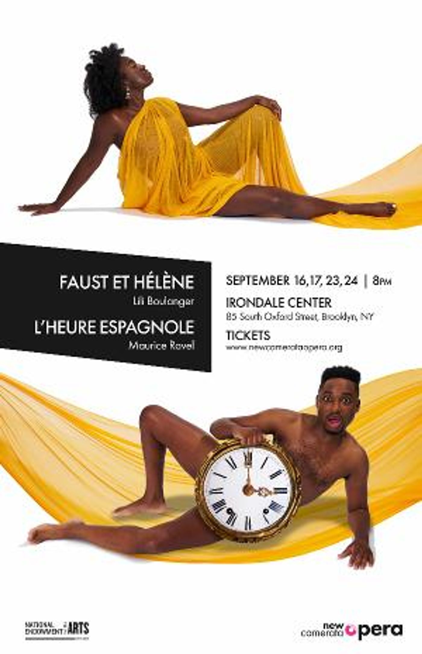 New Camerata Opera Announces FAUST ET HELÈNE And L'HEURE ESPAGNOLE  Image