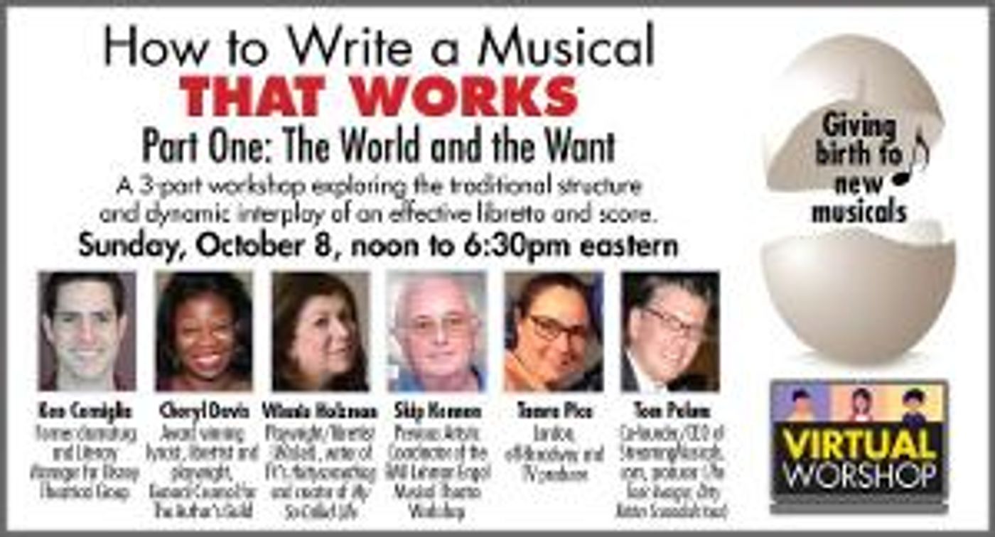 Theater Resources Unlimited And CreateTheater.com Welcome WICKED Scribe Winnie Holzman To The Feedback Panel For 'How To Write A Musical That Works' Musical Lab  Image