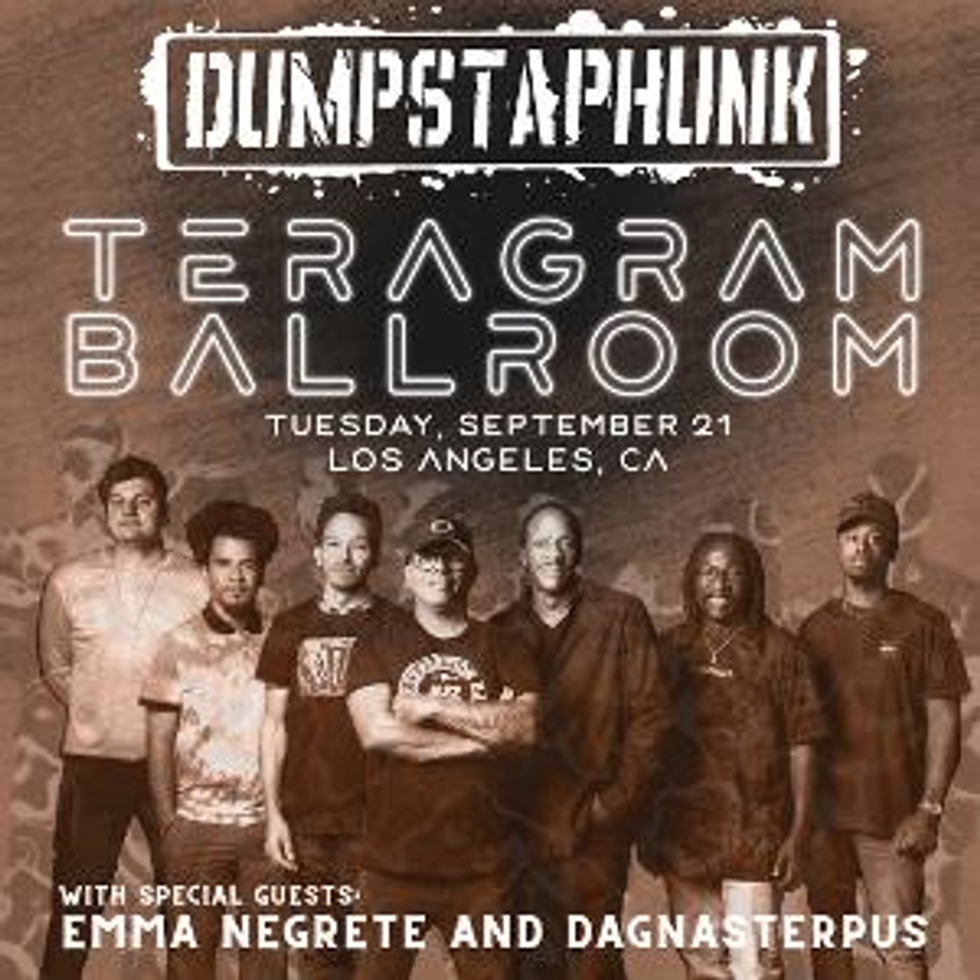 Dagnasterpus and Emma Negrete to Open for Dumpstaphunk at the Teragram Ballroom  Image