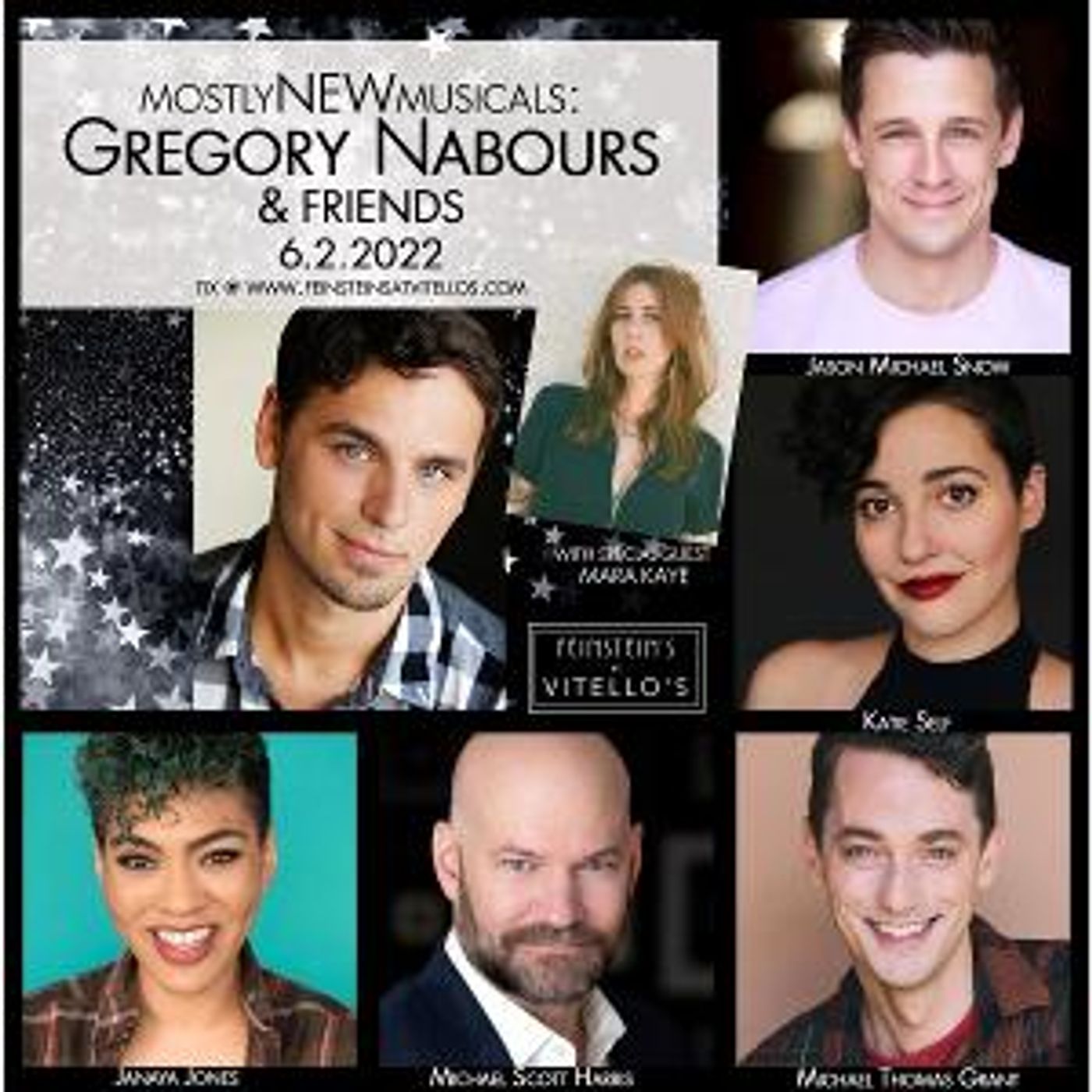 mostlyNEWmusicals Presents Gregory Nabours and Friends at Vitello's  Image