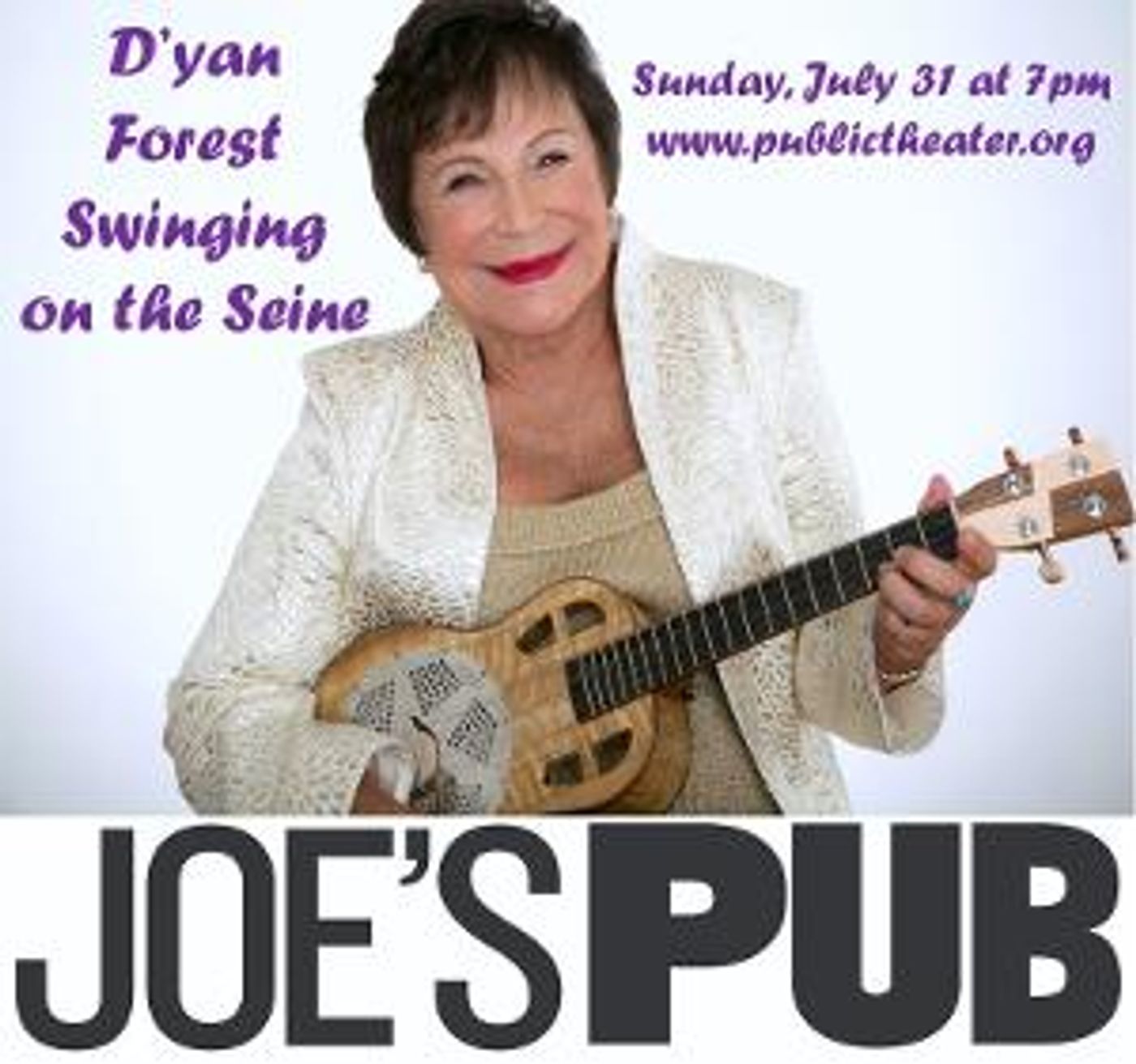 D'yan Forest Will Perform at Joe's Pub This Month  Image