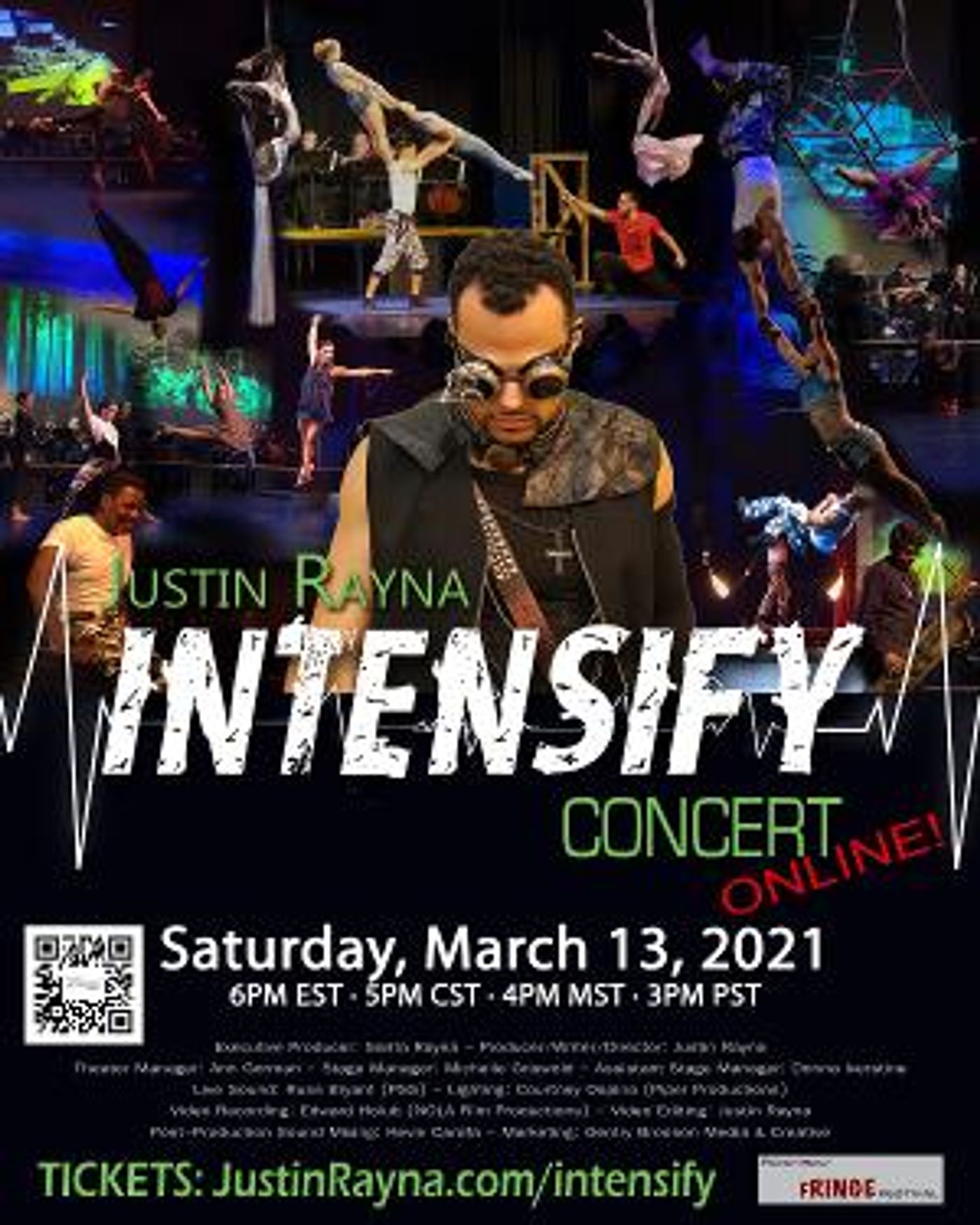 INTENSIFY Lands At The Front-Row Fringe Festival  Image