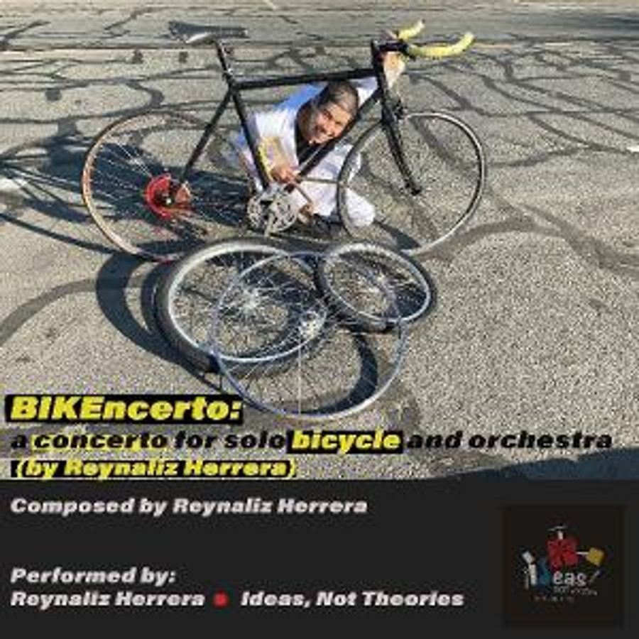 Composer-Percussionist Reynaliz Herrera Releases Debut Album: BIKEncerto: A Concerto For Solo Bicycle And Orchestra Image