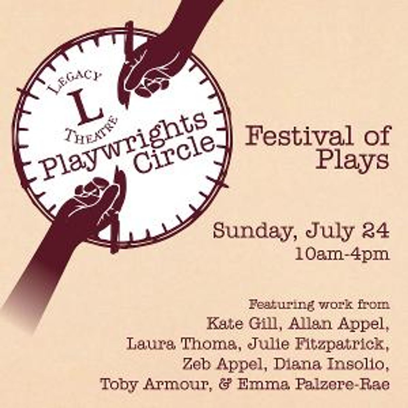 Legacy Theatre Playwrights Circle to Present Festival Of New Plays This Month  Image