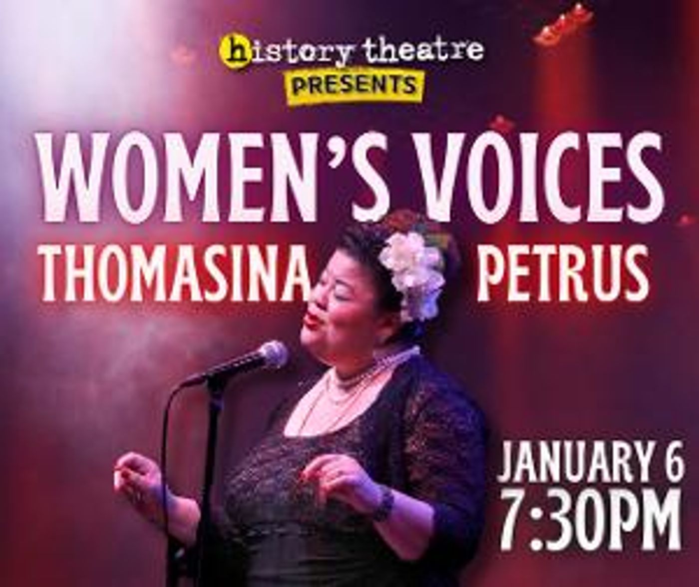 History Theatre Hosts Thomasina Petrus With 'Women's Voices: When Women Step Up!'  Image