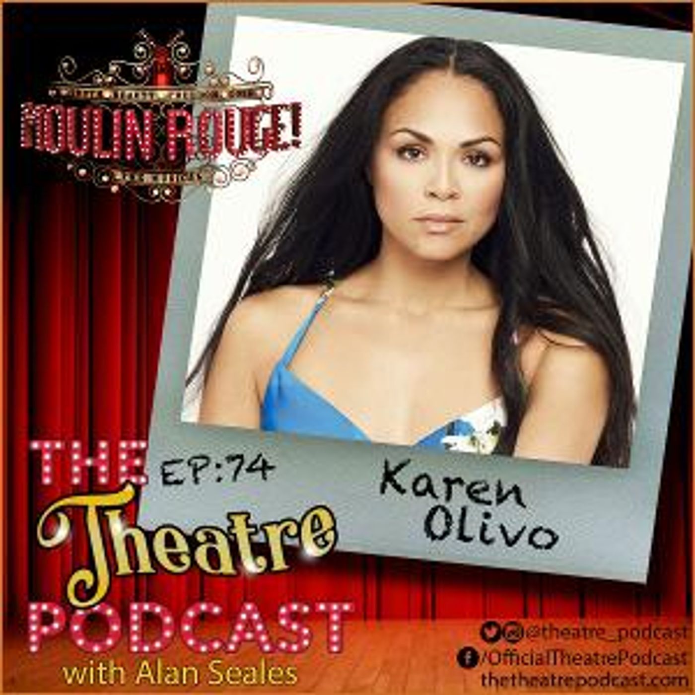 Podcast Exclusive: The Theatre Podcast With Alan Seales: Karen Olivo  Image
