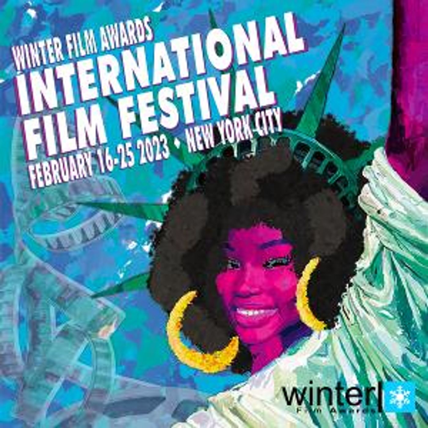 Winter Film Awards Unveils 2023 INTERNATIONAL FILM FESTIVAL Official Artwork  Image