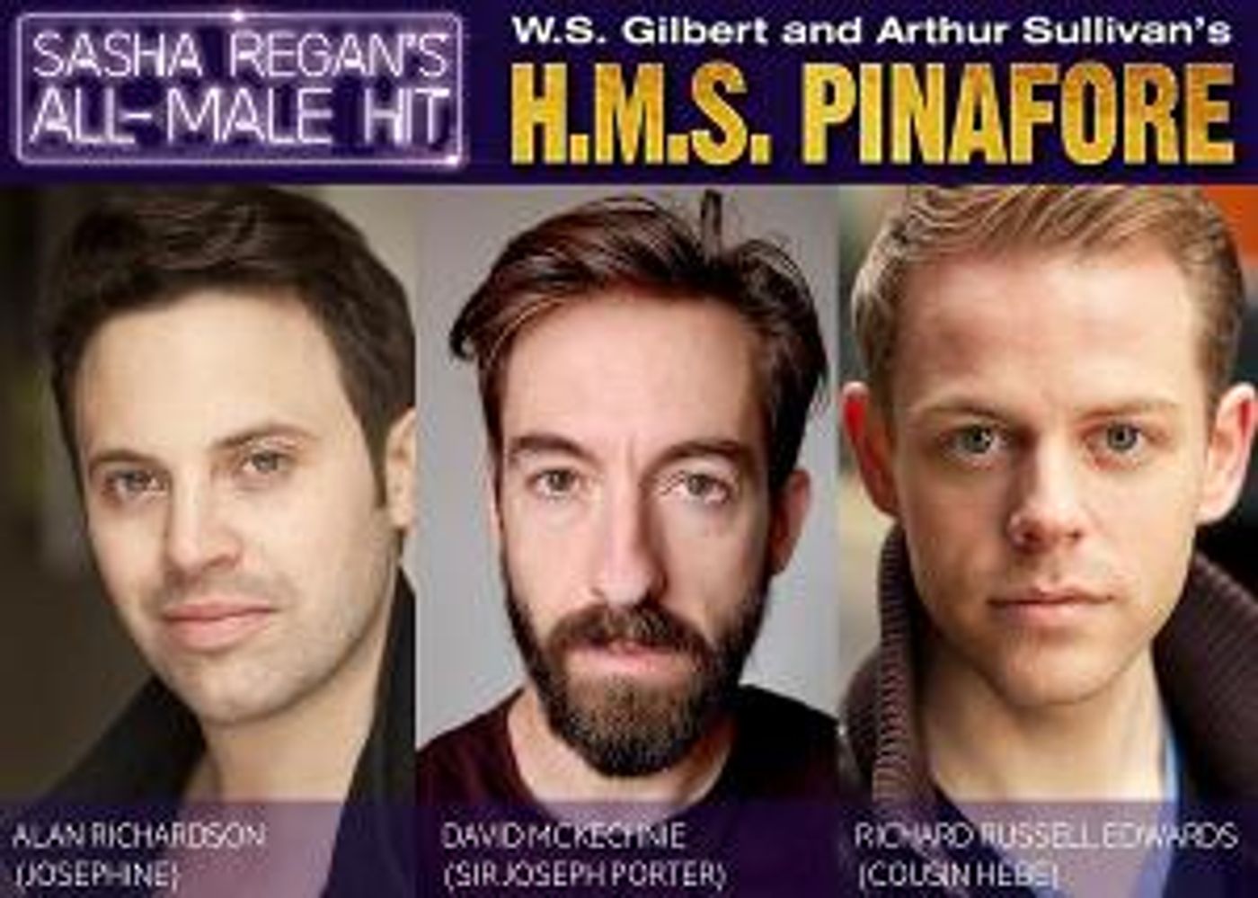 Sasha Regan's All-male Company Set Sail For Wilton's This April  Image