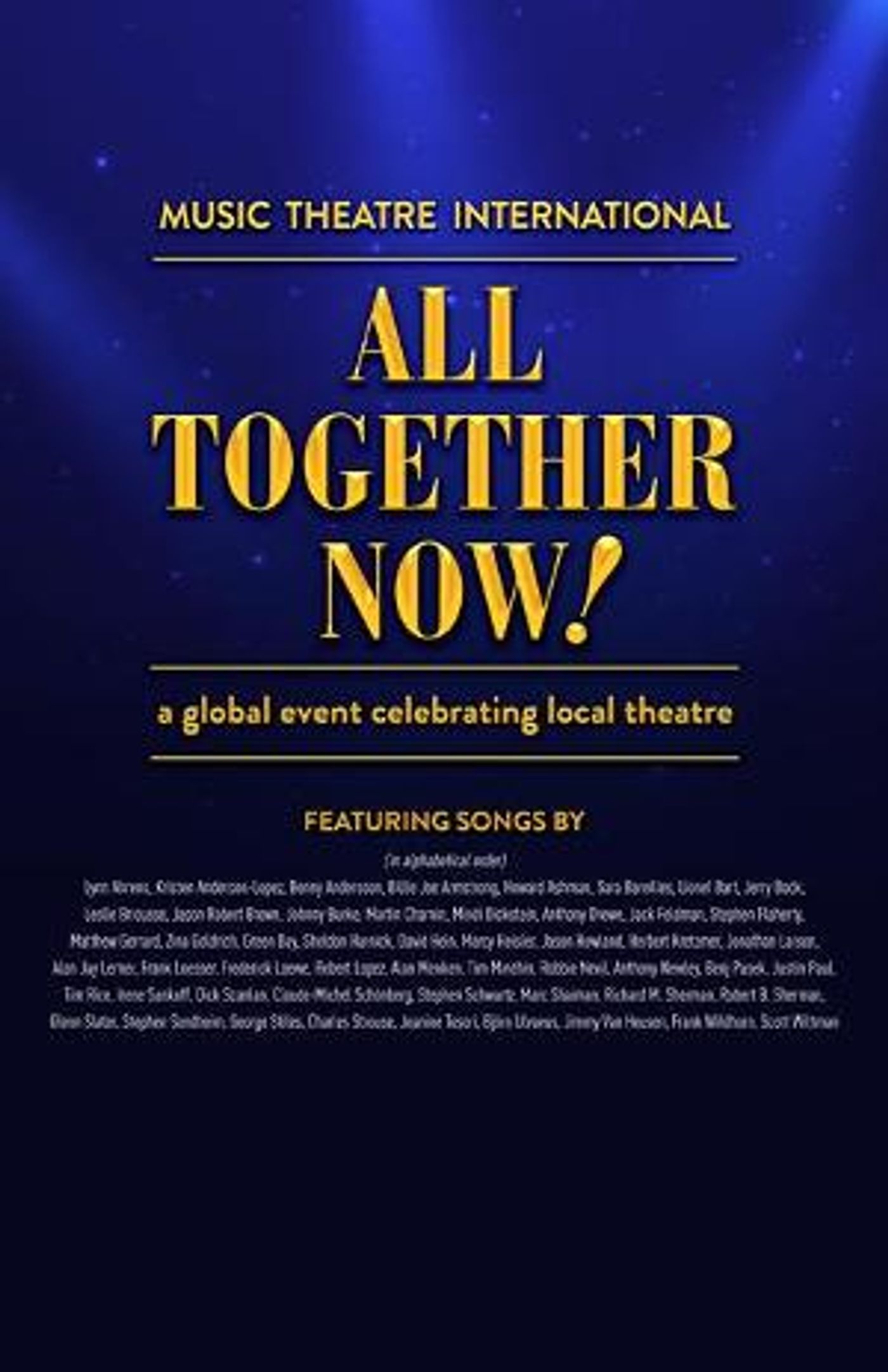 MTI's ALL TOGETHER NOW! Comes to  The Barnstable Comedy Club Next Month  Image