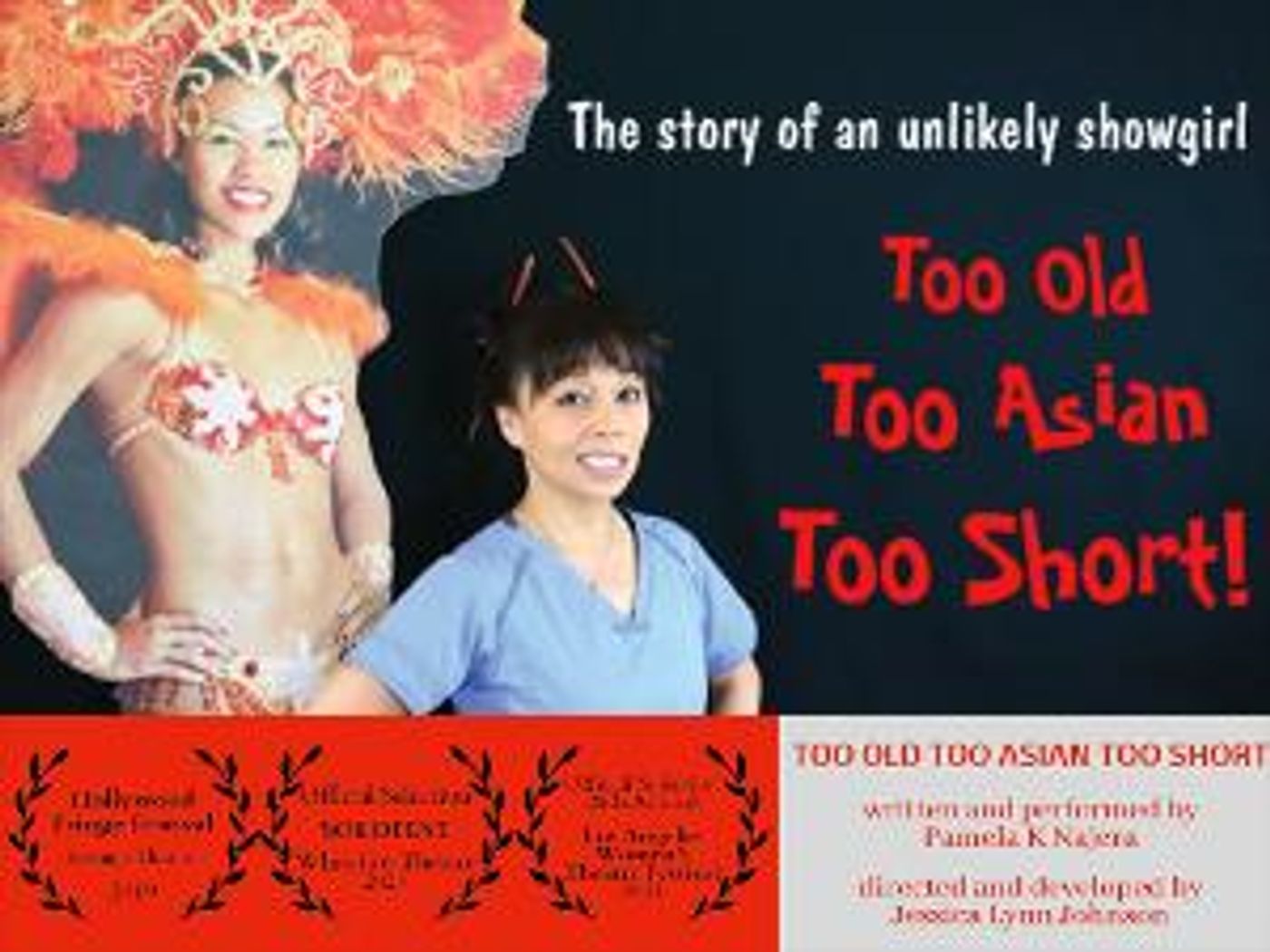 TOO OLD. TOO ASIAN. TOO SHORT. Comes to Theatre West Next Month  Image