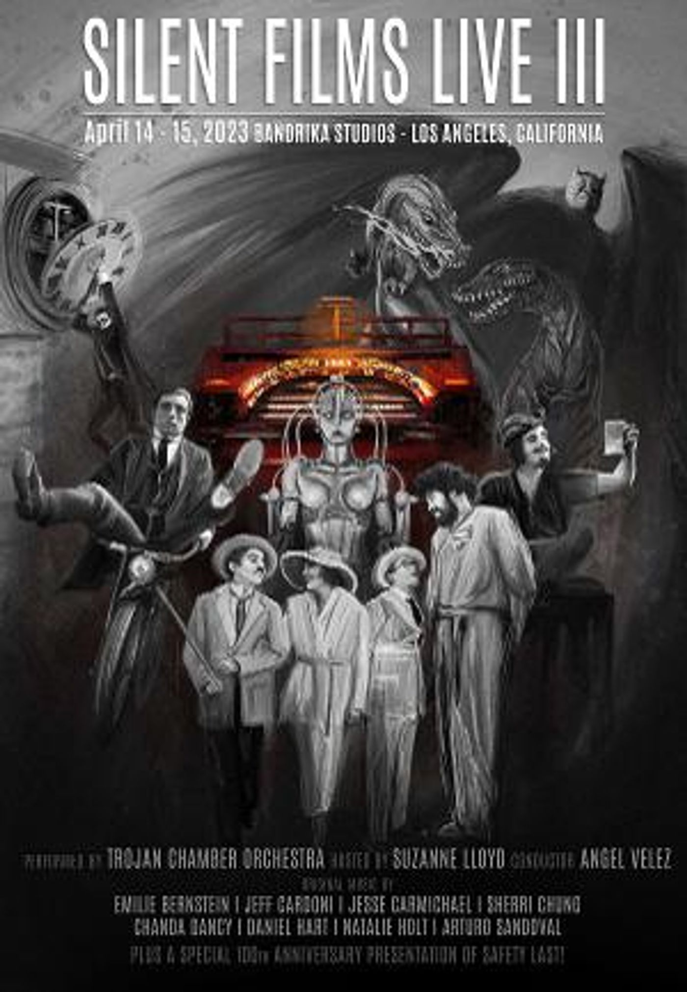 Hollywood Composers Create New Music For Silent Classics At SILENT FILMS LIVE III  Image