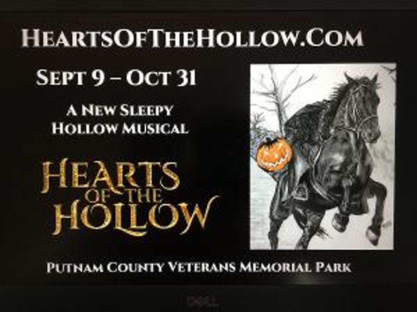 HEARTS OF THE HOLLOW Site Specific Sleepy Hollow Musical to Premiere In Carmel, NY  Image