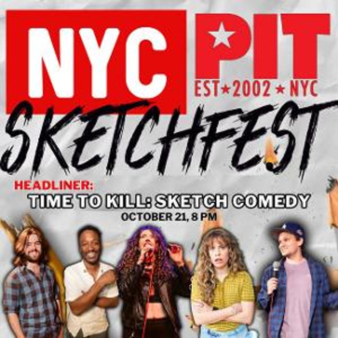 Time To Kill Sketch Comedy Group Headlines NY SketchFest!  Image