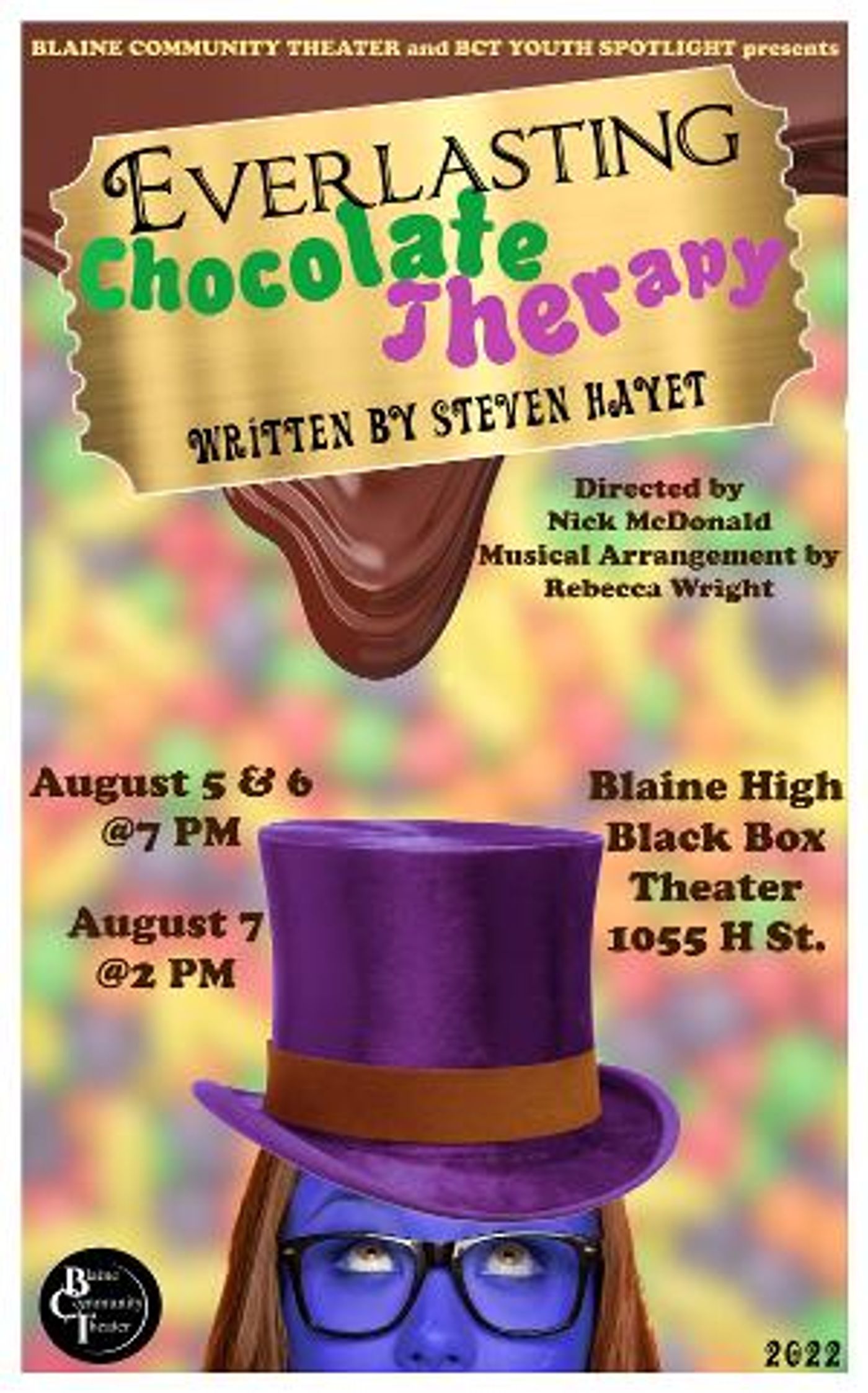 Blaine Community Theater to Present Youth Spotlight Show EVERLASTING CHOCOLATE THERAPY  Image