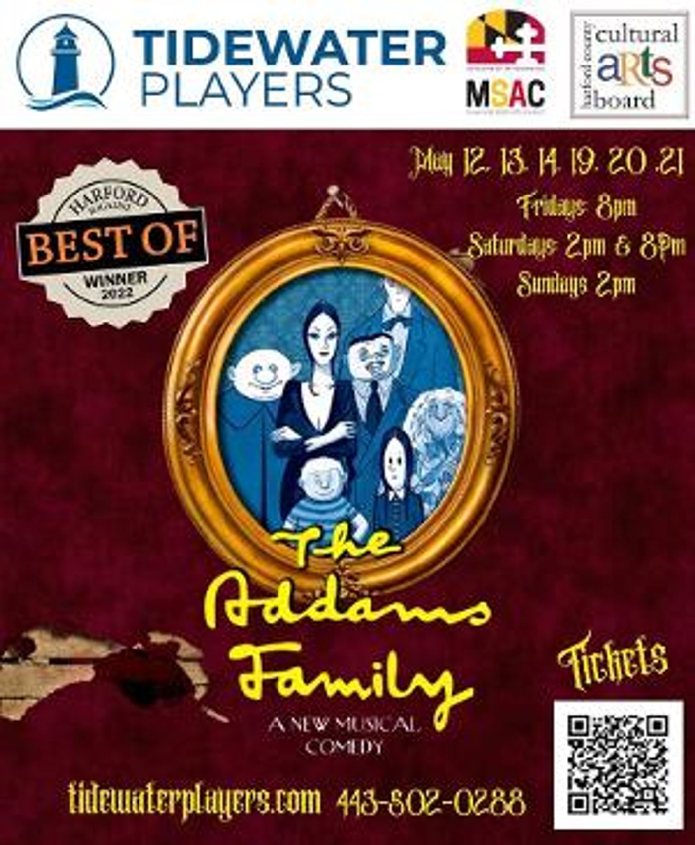 The Tidewater Players Present THE ADDAMS FAMILY  Image