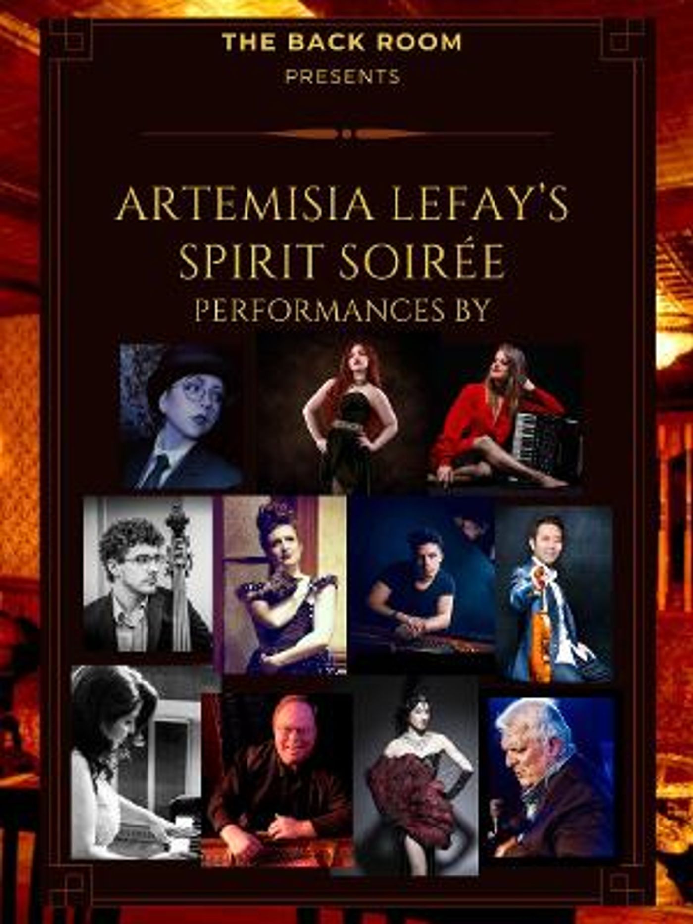 Artemisia LeFay's SPIRIT SOIREE Comes to The Back Room  Image