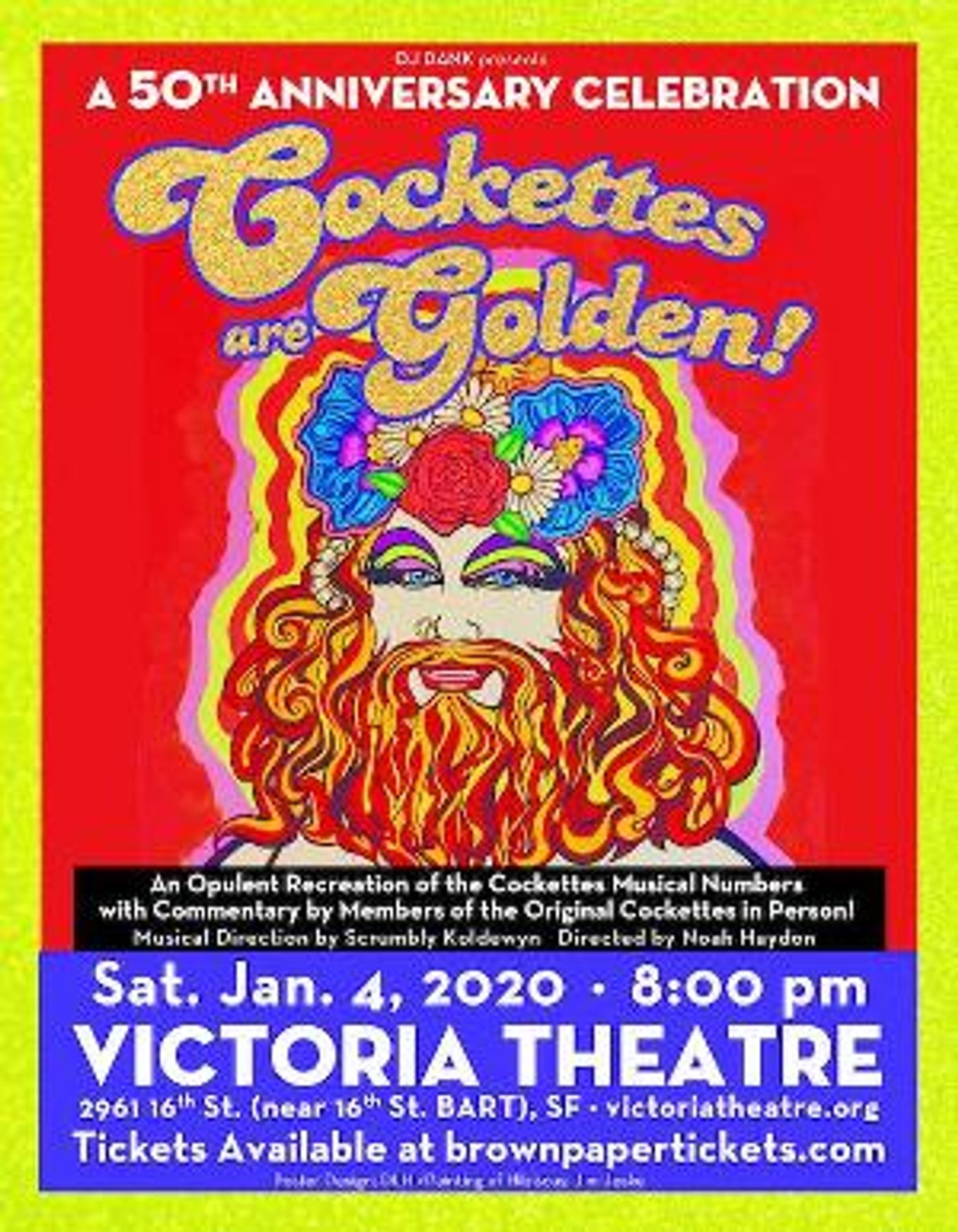 DJ Dank Presents… COCKETTES ARE GOLDEN!  Image