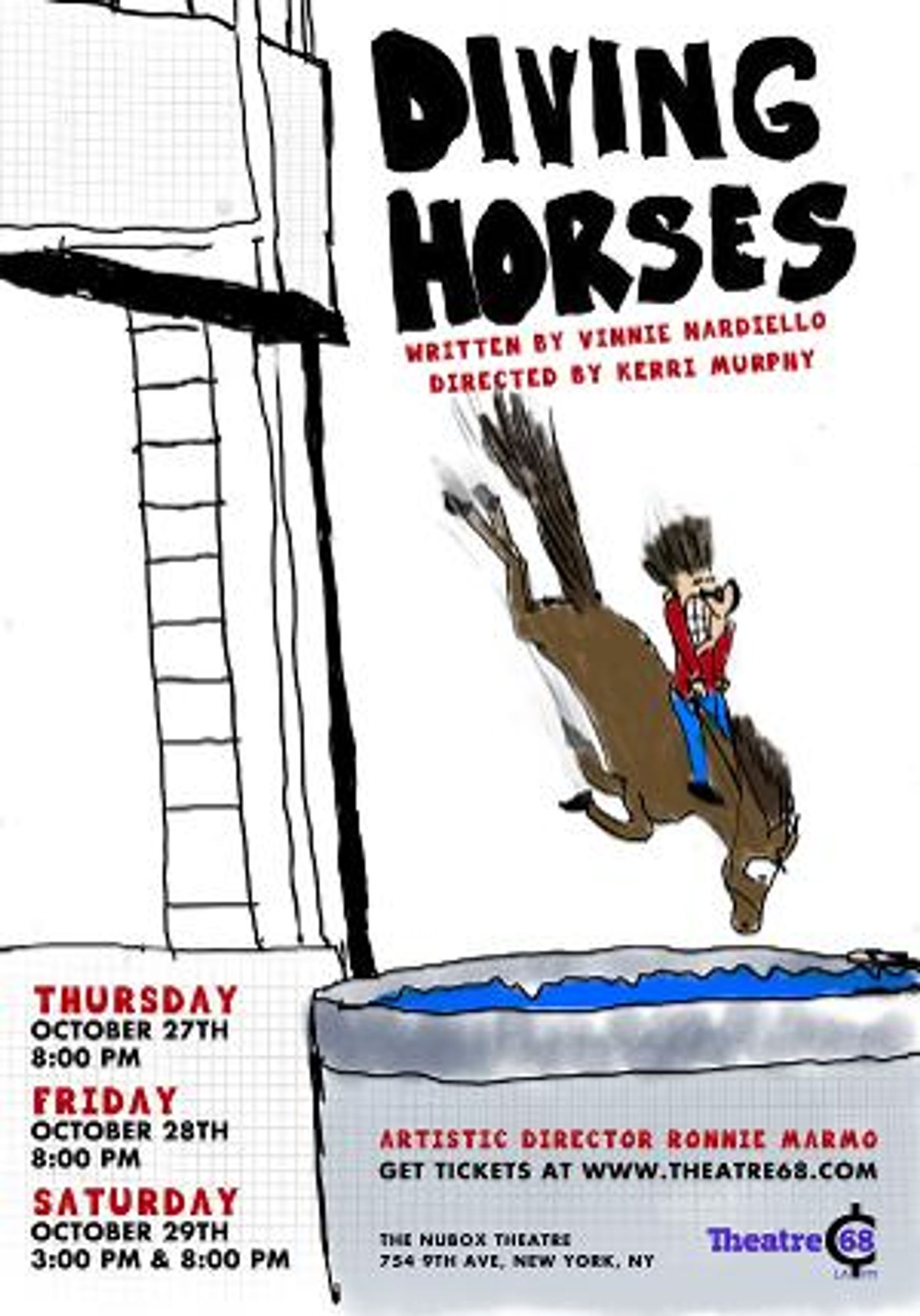 World Premiere of DIVING HORSES to Have Limited Engagement at Theatre 68 This Month  Image