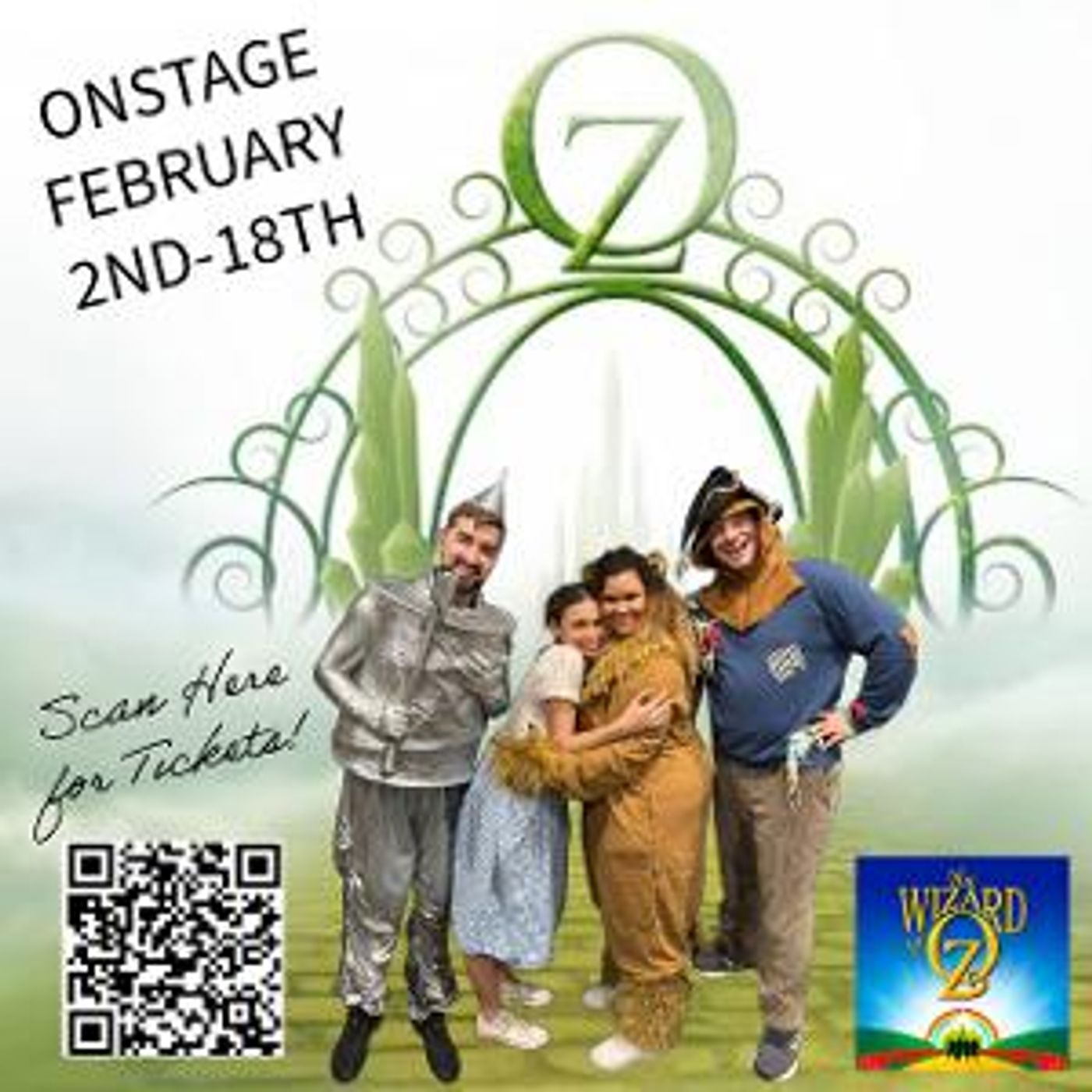 THE WIZARD OF OZ to be Presented at The Belle Theatre in February  Image
