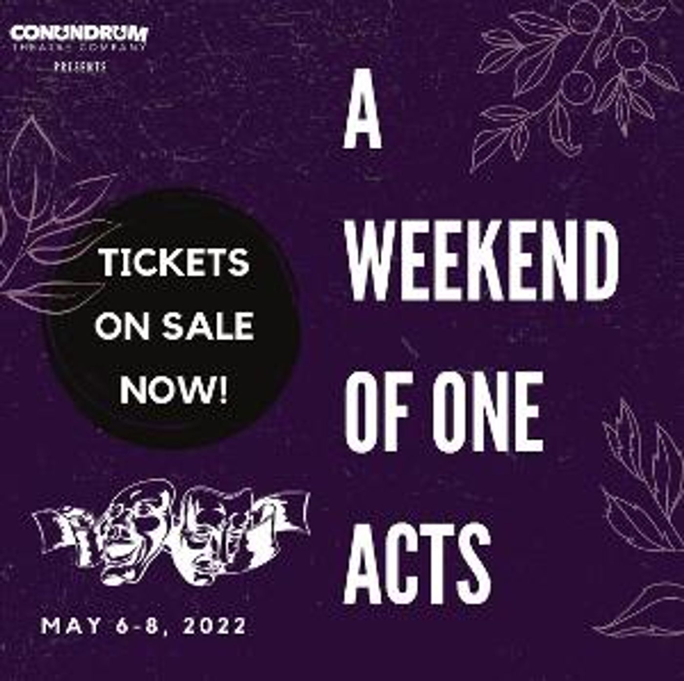 Conundrum Theatre Company to Present WEEKEND OF ONE ACTS Festival At Two Roads Theater  Image