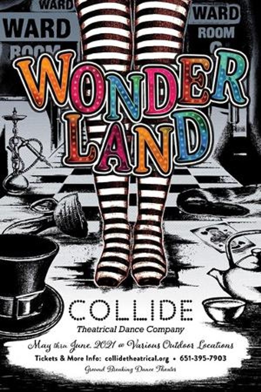 Collide Theatrical Dance Company Presents WONDERLAND  Image