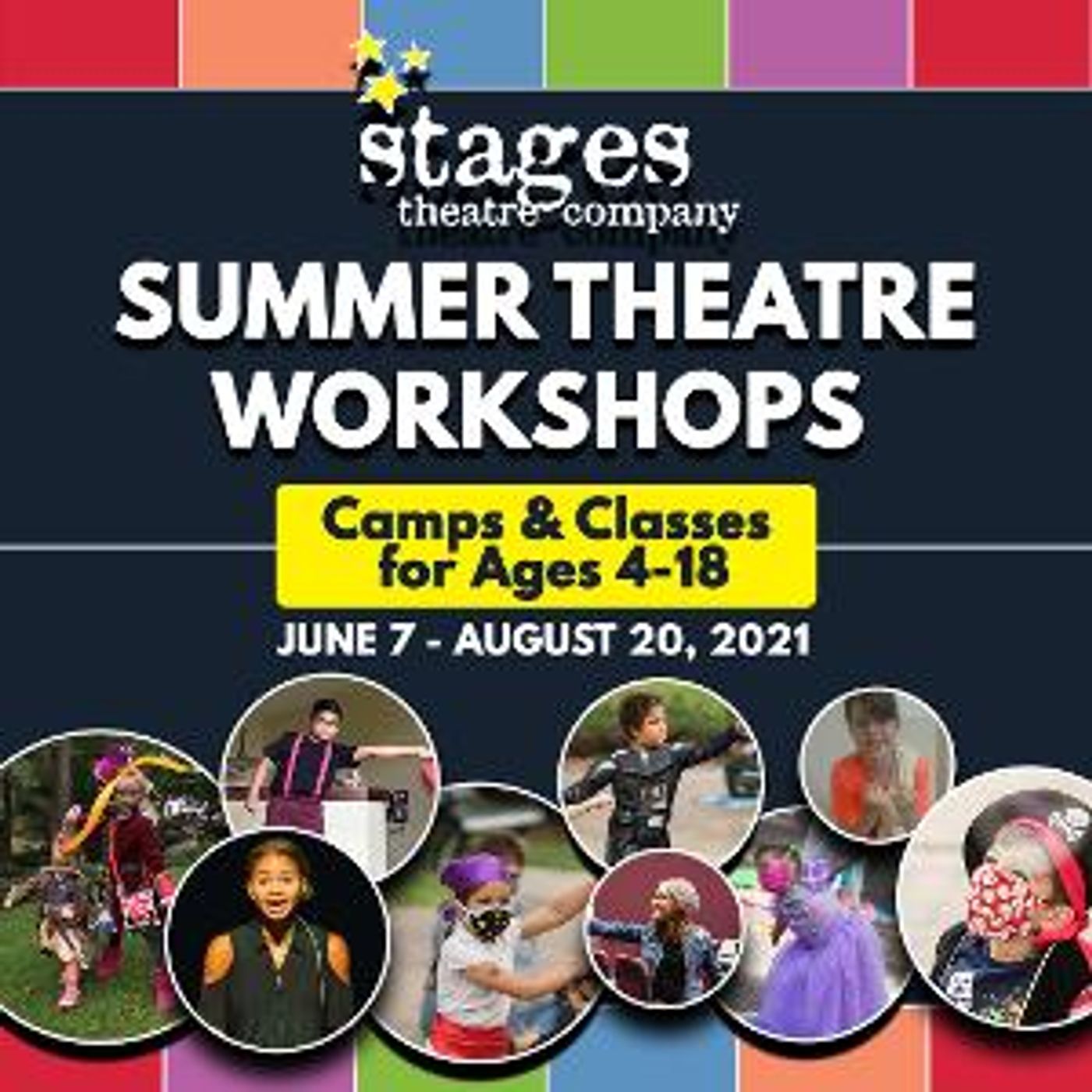 Stages Theatre Company Announces 2021 Summer Theatre Workshops  Image