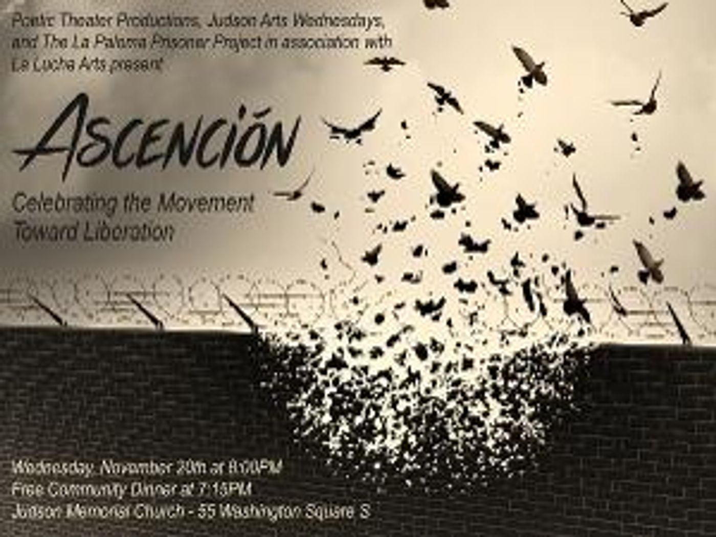Ascención: Celebrating The Movement Toward Liberation Next Wednesday At Judson Memorial Church  Image