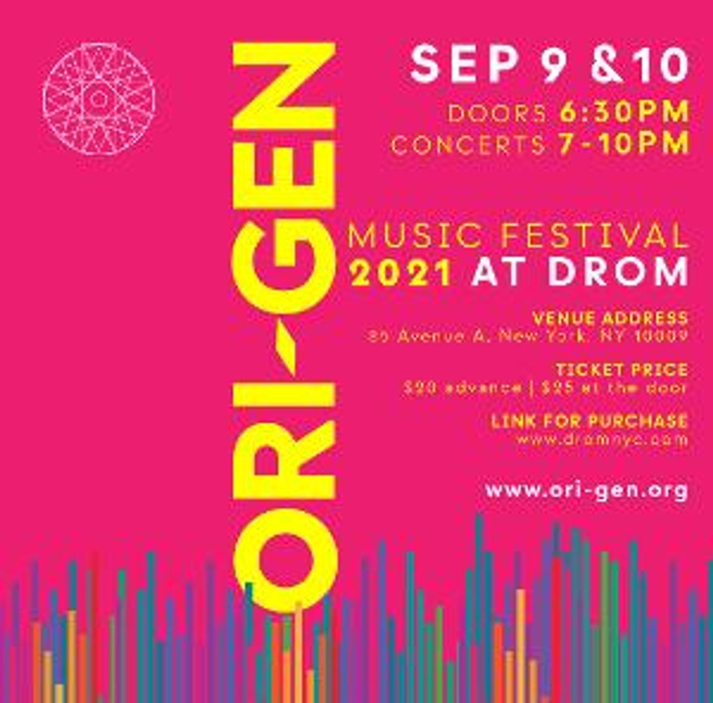 Ori-Gen Collective Festival to Take Place At Drom in September  Image