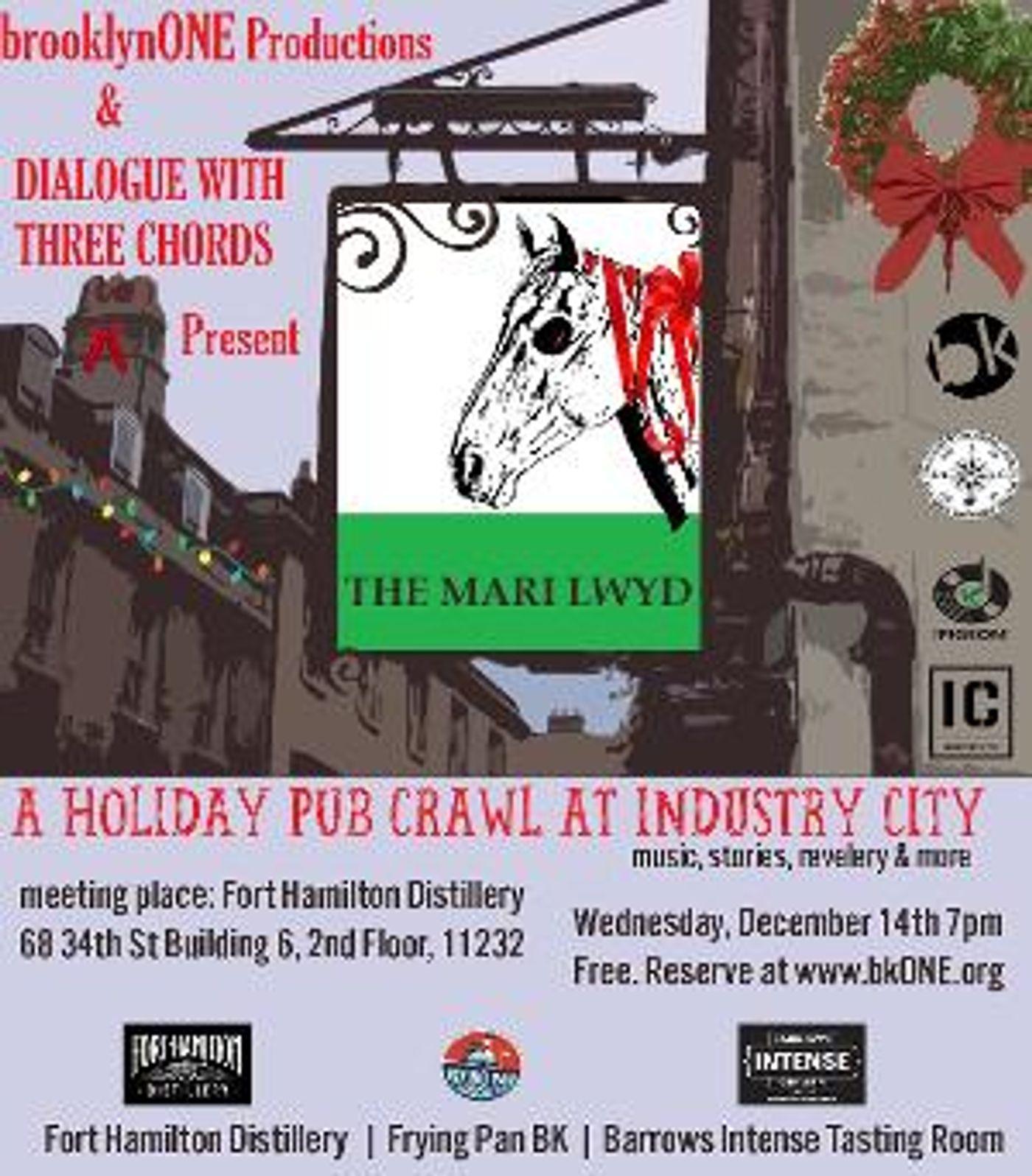 Dialogue With Three Chord Teams With BrooklynONE To Offer A Theatrical Pub Crawl And A Delightfully Naughty Play  Image