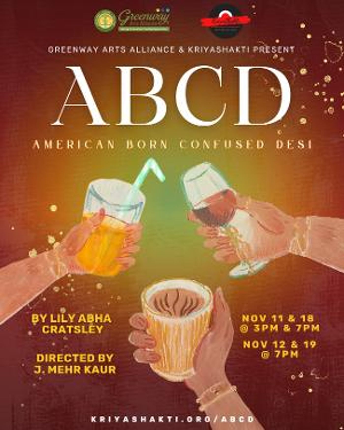 Cast and Creative Team Announced for ABCD (AMERICAN BORN CONFUSED DESI) at Greenway Arts Alliance  Image