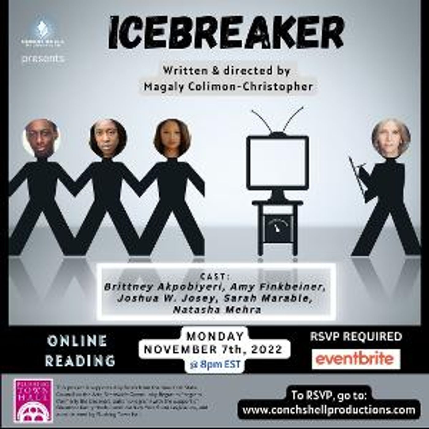 Conch Shell Productions to Present Live Online Reading of ICEBREAKER, Based on Personal Pandemic Stories  Image