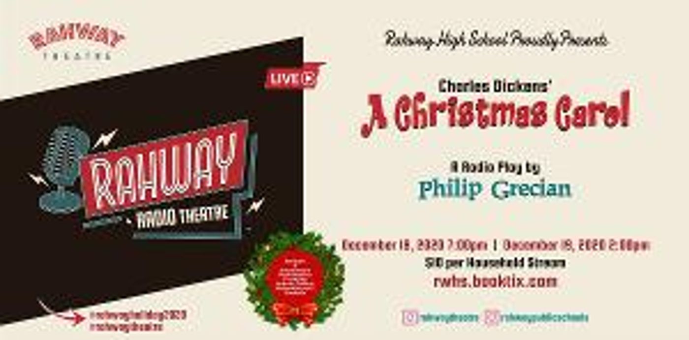 Rahway High School Presents A CHRISTMAS CAROL: A RADIO PLAY  Image