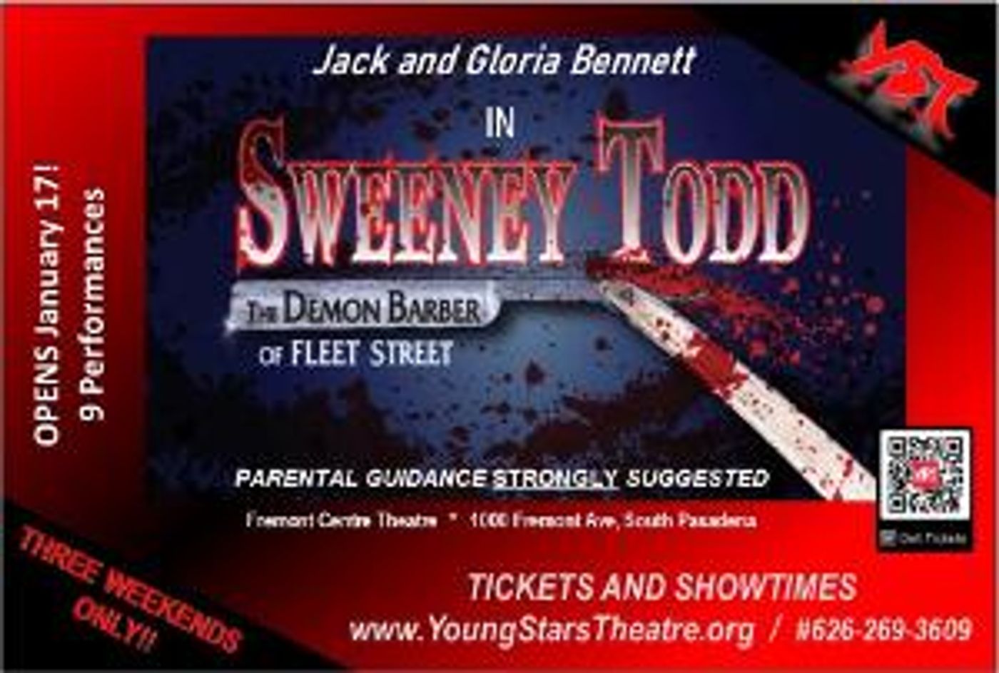SWEENEY TODD Comes to Fremont Centre Theatre  Image