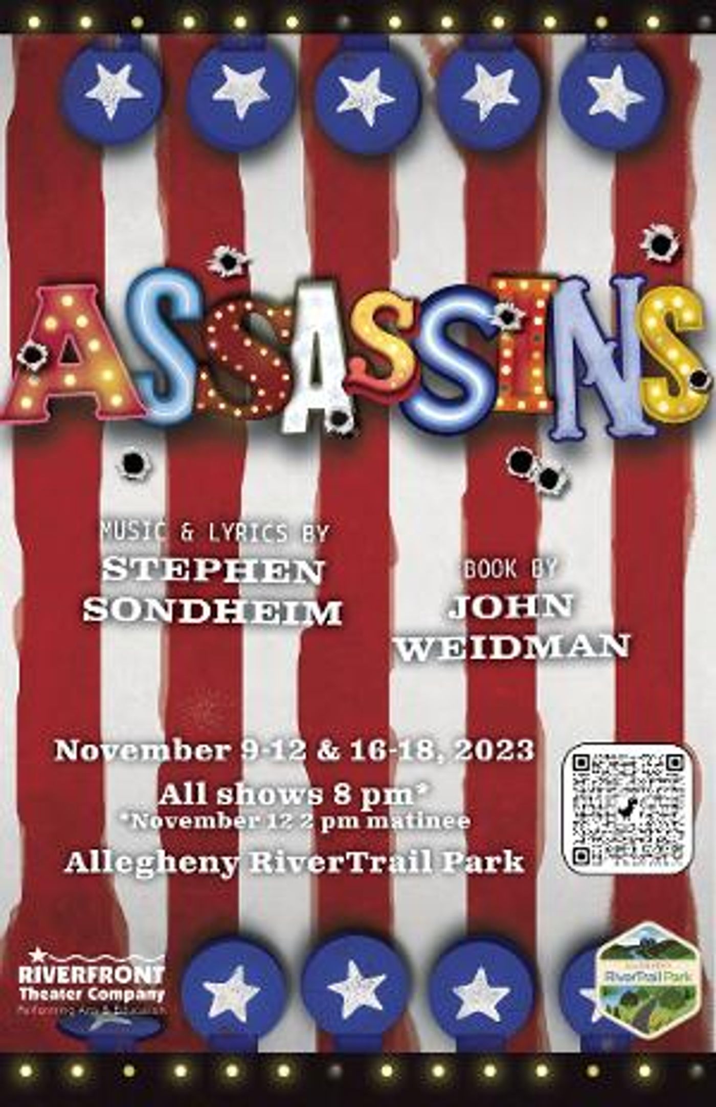 Aspinwall-Based Riverfront Theater Company to Present Stephen Sondheim's Hit Musical ASSASSINS  Image