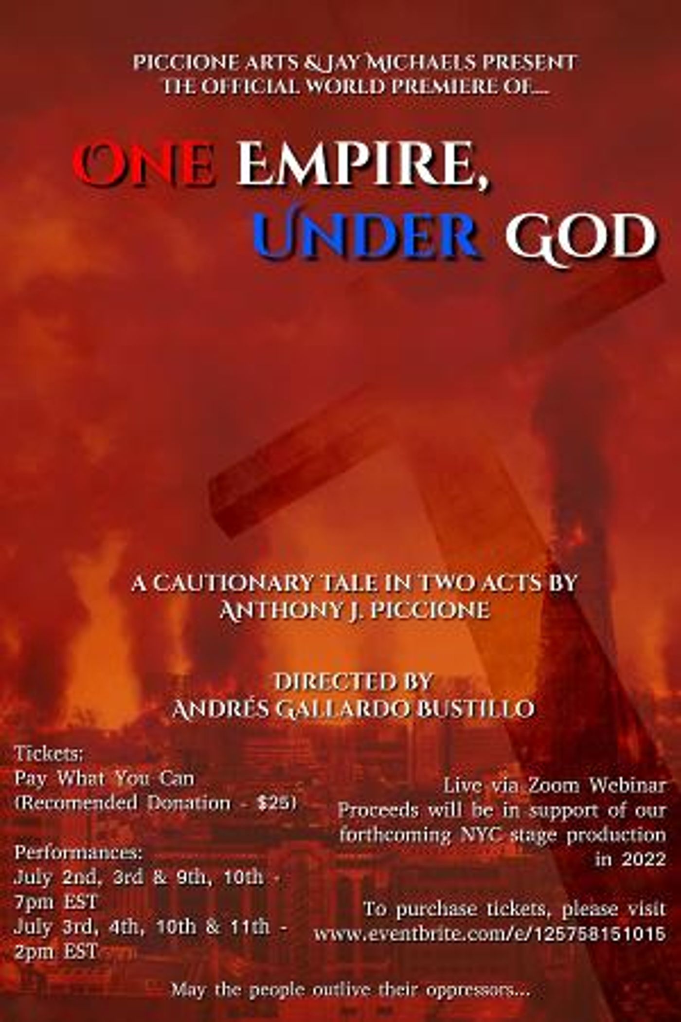 ONE EMPIRE, UNDER GOD To Receive Official Virtual Premiere This July  Image