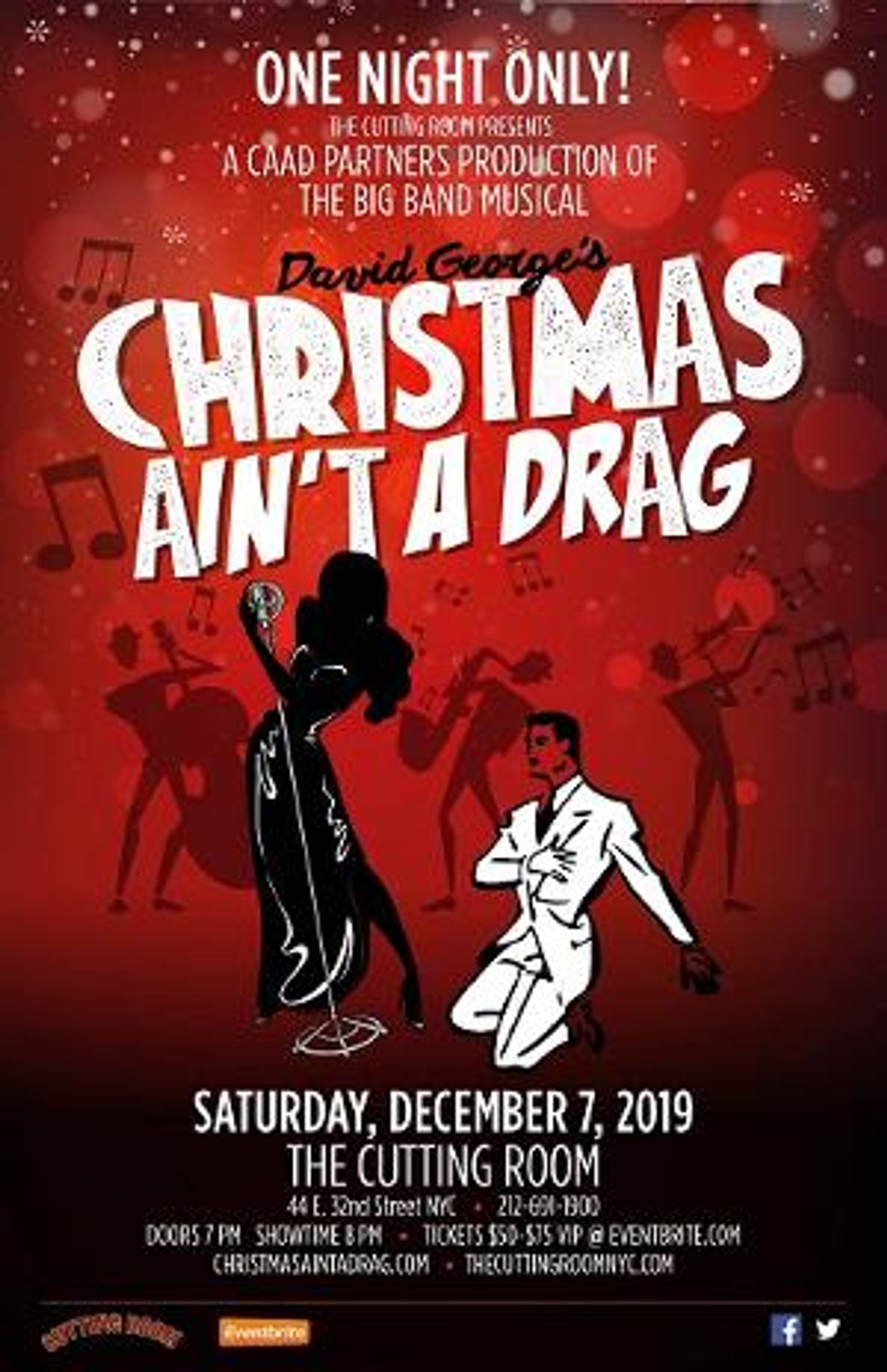 CHRISTMAS AIN'T A DRAG Makes Its NYC Debut At The Cutting Room  Image