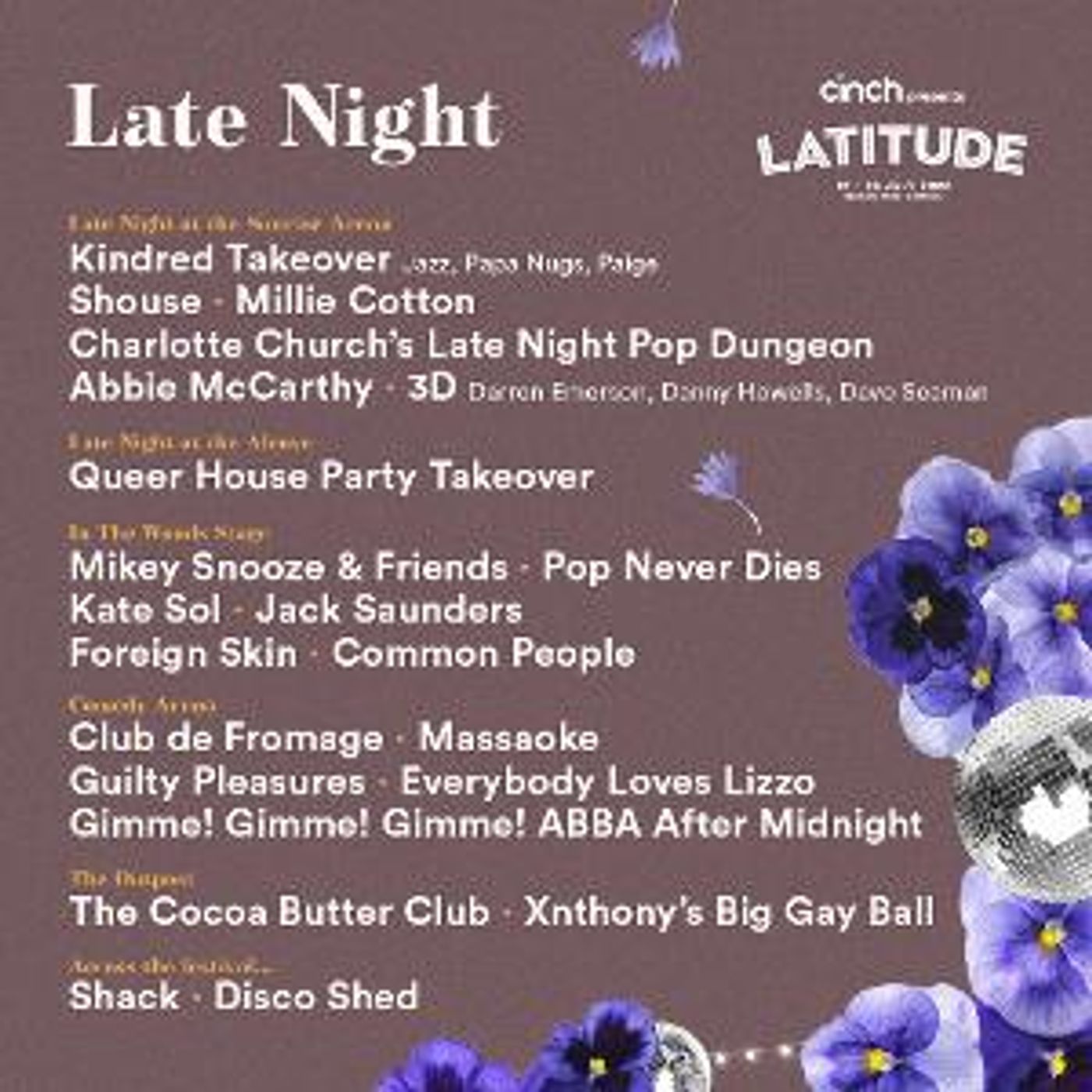 Latitude  Festival Announces Late Night Line Up  Image