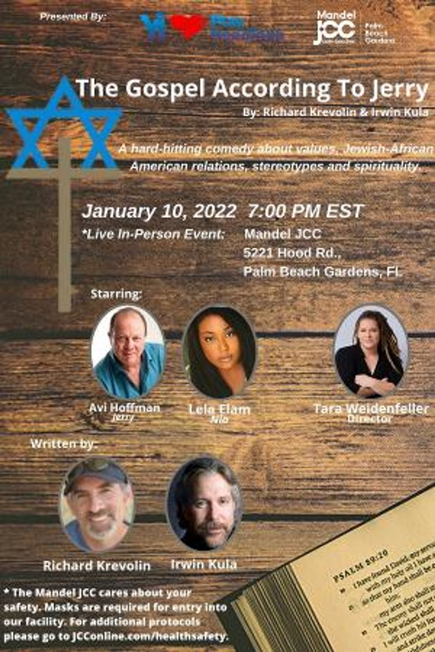 YI Love Jewish To Present THE GOSPEL ACCORDING TO JERRY  Image