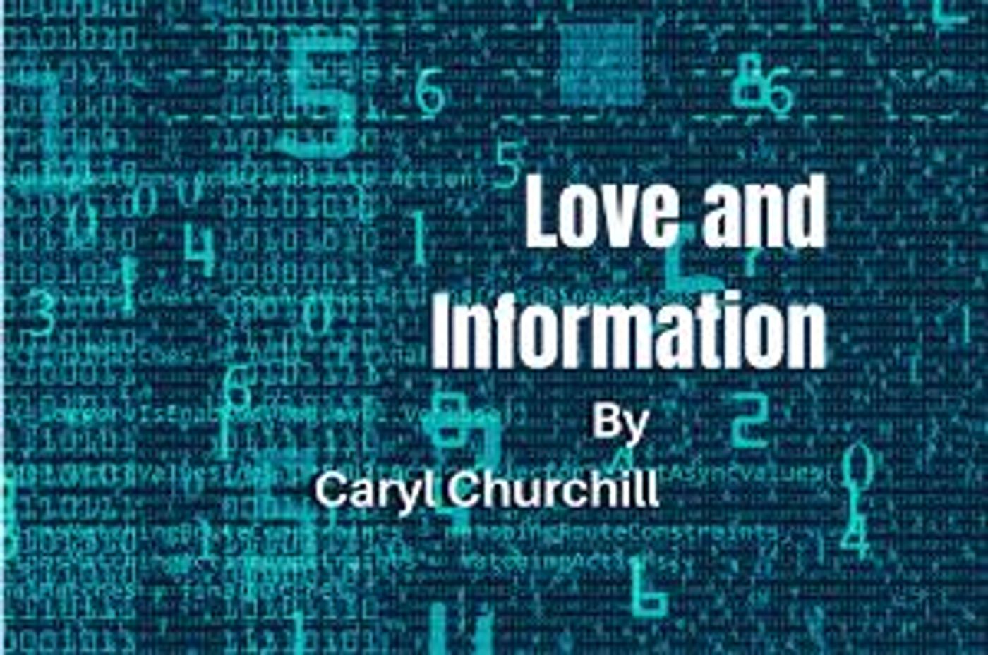 Theatre Nantucket Presents LOVE AND INFORMATION  Image
