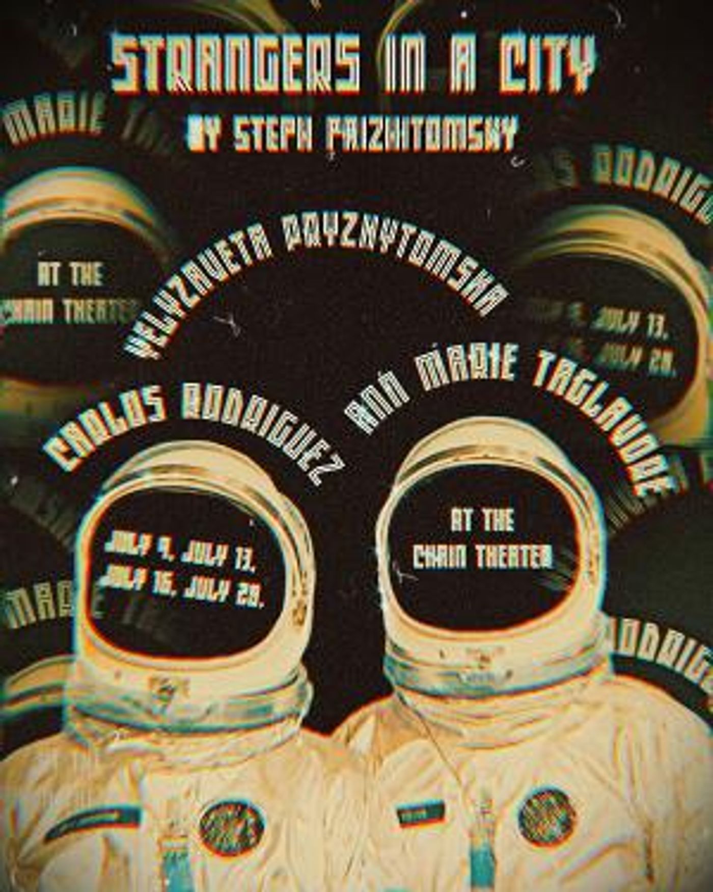 STRANGERS IN A CITY Premieres at The Chain Theatre One Act Festival  Image