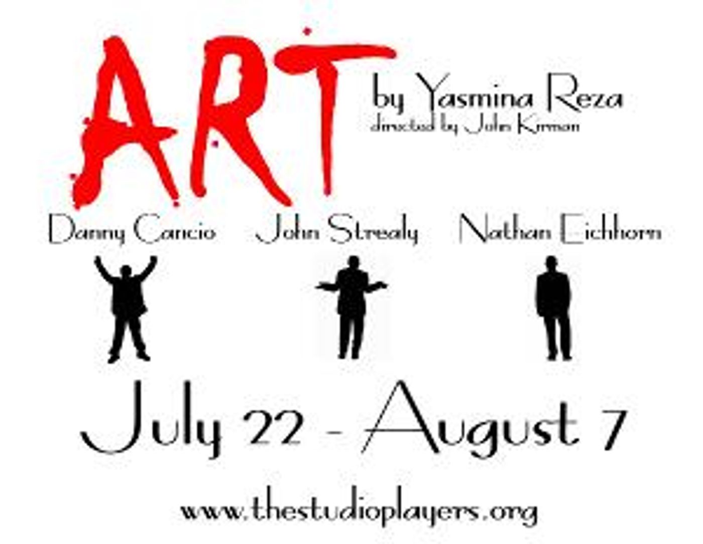 The Studio Players Announce Cast For ART By Yasmina Reza  Image