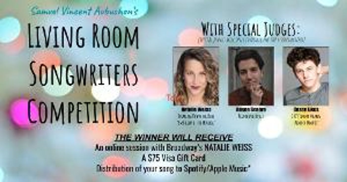 Jimmy Award Nominee To Host Living Room Songwriters Competition  Image