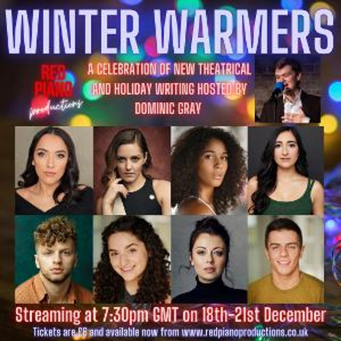 Red Piano Productions Presents Winter Warmers: A Holiday Concert  Image