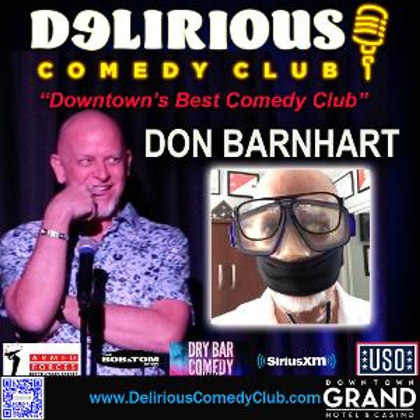 Don Barnhart Continues Bringing Much Needed Laughter To Downtown Las Vegas at Delirious Comedy Club  Image